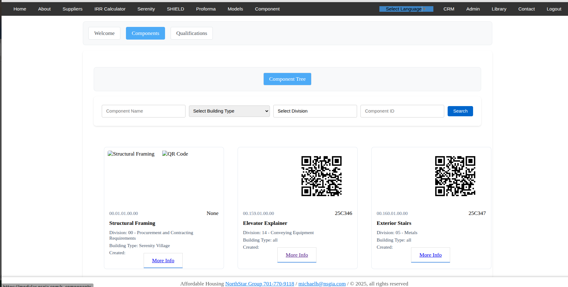 Component Tree Structure